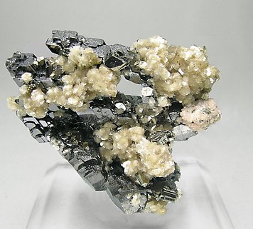 Ferberite with Muscovite. Rear