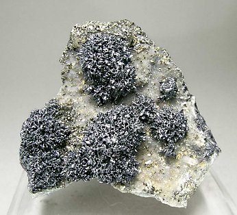 Franckeite with Quartz and Pyrite. 