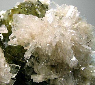 Baryte with Fluorite. 