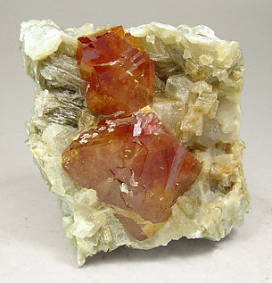 Scheelita con Moscovita. Vista superior