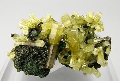 Mimetite with Pyrite. 