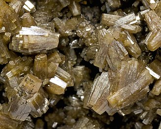 Vanadinite (variety arsenic-bearing vanadinite) with Mottramite. 