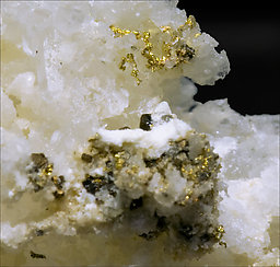 Gold on Quartz. 