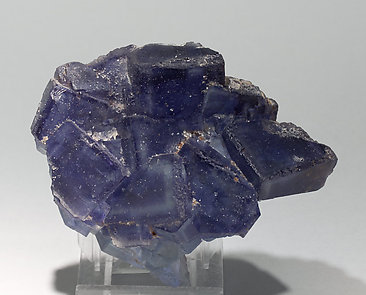 Fluorite with Chalcopyrite. 