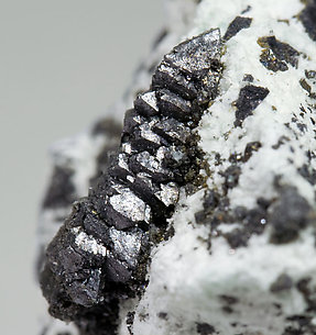 Villaman�nite with Calcite. 