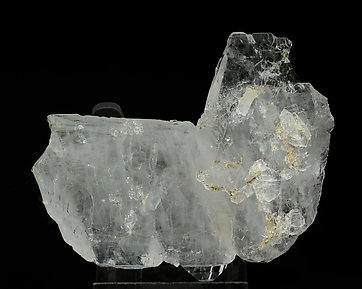 Quartz (variety faden). Rear