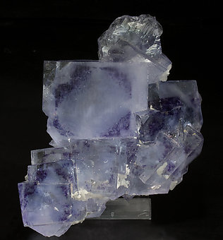 Fluorite with Calcite. 