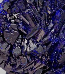 Azurite with Malachite. 