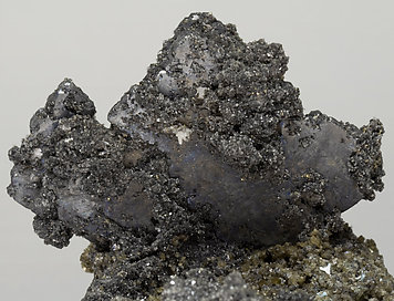 Bournonite with Siderite and Pyrite. 