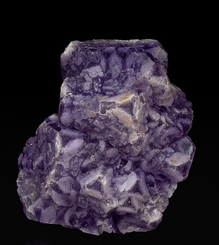 Fluorite with Calcite. 