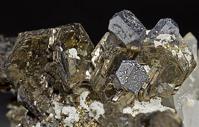 Pyrrhotite with Galena and Quartz. 