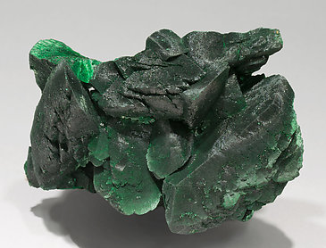 Malachite after Azurite. Side