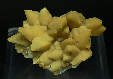 Smithsonite pseudo Calcite on Calcite. 