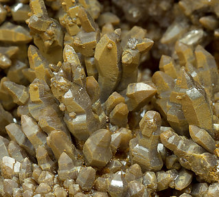 Vanadinite with Gypsum. 