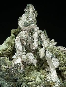 Silver with Actinolite. 