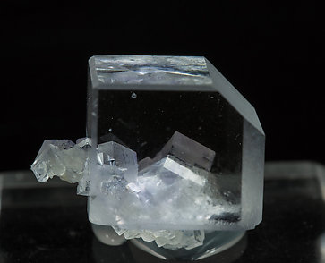 Fluorite with Quartz. Front