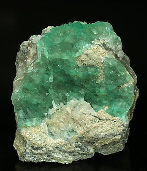 Fluorita octaédrica.