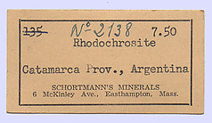 Rhodochrosite with Manganite