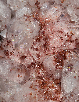 Rhodochrosite with Quartz. 