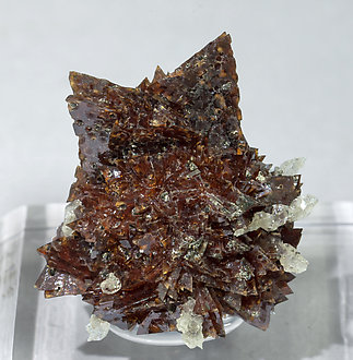 Helvine-Genthelvite with Quartz. Front