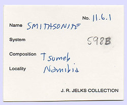 Smithsonite (variety cobaltoan)